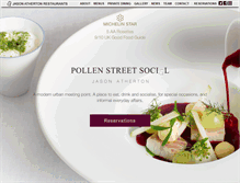 Tablet Screenshot of pollenstreetsocial.com